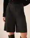 Bermuda Short Negro Jaguar Ultraoscuro Talla 8 459G200 Esprit