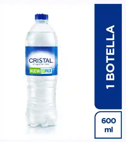 Agua Cristal 600 ml