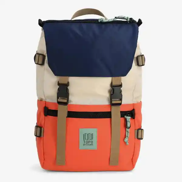 Topo Designs Mochila de Aventura Rover Almond/Emberglow 20 L