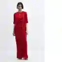 Vestido Rosalia-a Rojo Valentino Talla M Mujer Mango