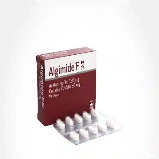 Algimide F 325/30Mg Caja X 30 Tabletas
