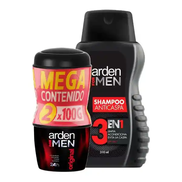 Of 2 Deo Original + Shampoo Arden For Men