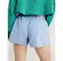 Short de Pijama Aerie Azul Talla MEDIUM American Eagle