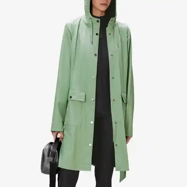 Rains Chaqueta Curve Verde Oliva M