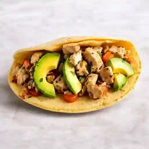 Arepa Con Atún Y Aguacate