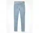 Pantalón Jean Mujer Legging Azul Long American Eagle