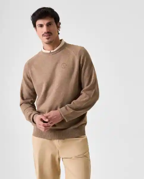 Buzo Hombre Café Talla XL 882G021_CAF171327 Americanino