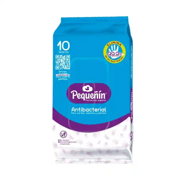 Pequeñin Toallitas Húmedas Antibacterial