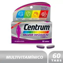 Centrum Silver Women Multivitamínico para Mujeres 