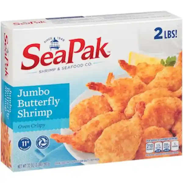 Sea Pak de Camarones Mariposa Jumbo