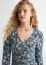 Vestido Toffy Marino Talla 18 Teen Niñas Mango