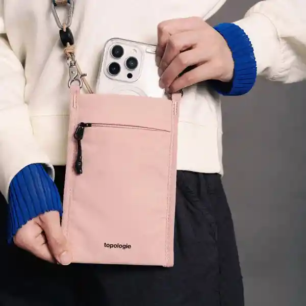 Topologie Bolso Mini Crossbody Phone Rosa