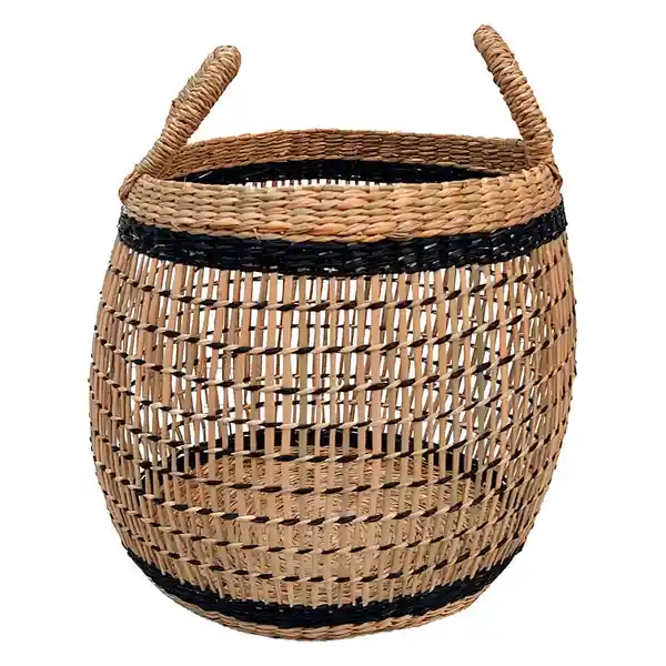 Cotidiana Canasto D7 Fibra Natural 25 cm