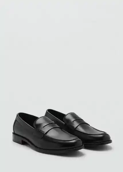 Zapatos Parismo Negro Talla 43 Hombre Mango