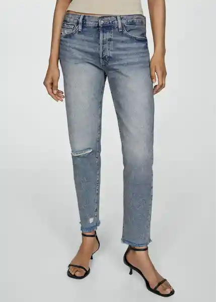 Jean Tokio Dirty Talla 42 Mujer Mango