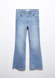 Jean Flare Cut Tejano Medio Talla 20 Teen Niñas Mango