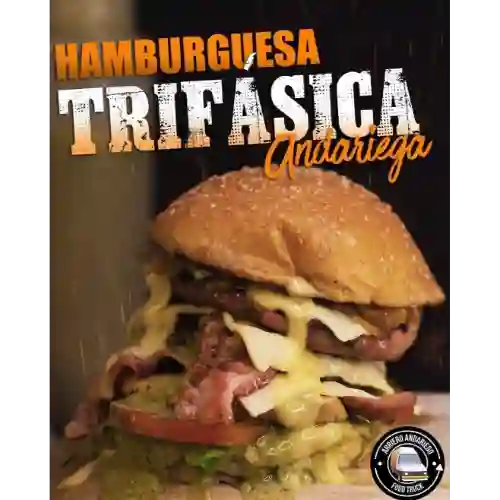 Hamburguesa Trifásica