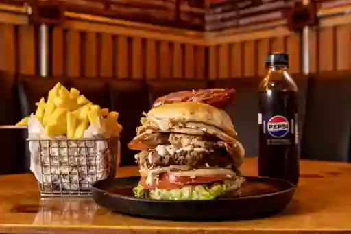 Hamburguesa Mixta en combo