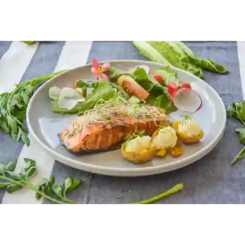 Salmón en Crosta