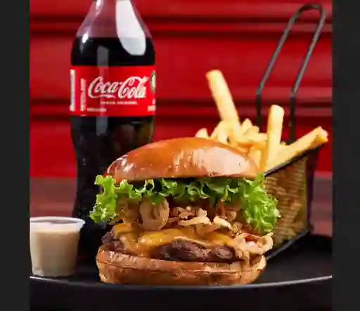 Hamburguesa master en combo