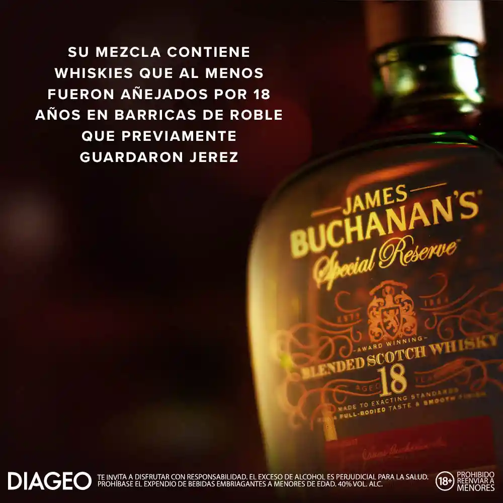 Buchanan's Reserve 18 años 750ML