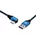 Momax Cable Usb Play Azul 1.2 m