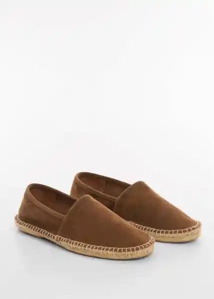 Sandalias Yute Marrón Talla 40 Hombre Mango