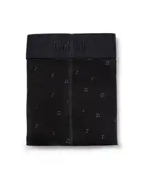 Bóxer Music Negro Sombrio Ultraoscuro Talla S Chevignon