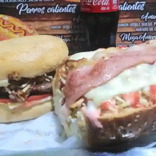 Combo Perro-Burger