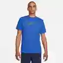 Nike Camiseta M Df Tee 2 Yr Swoosh Azul T.S Ref: FJ2464-480