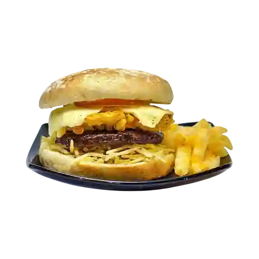 Combo Hamburguesa Colombiana