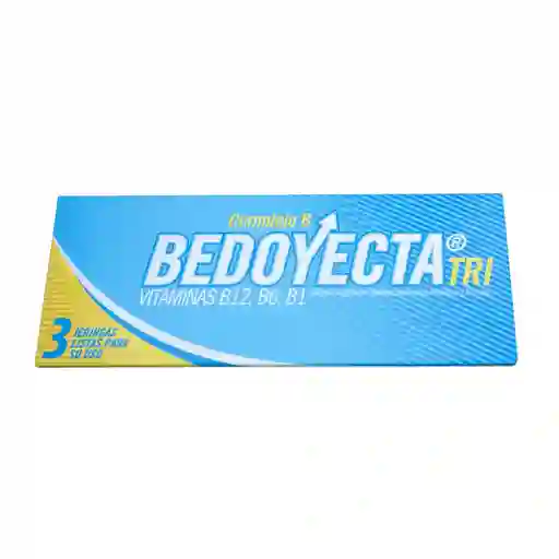 Bedoyecta Tri Solución Inyectable (10.000 mcg/ 50 mg/ 100 mg)