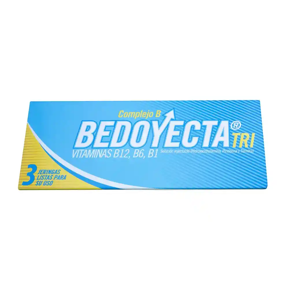 Bedoyecta Tri Solución Inyectable (10.000 mcg/ 50 mg/ 100 mg)