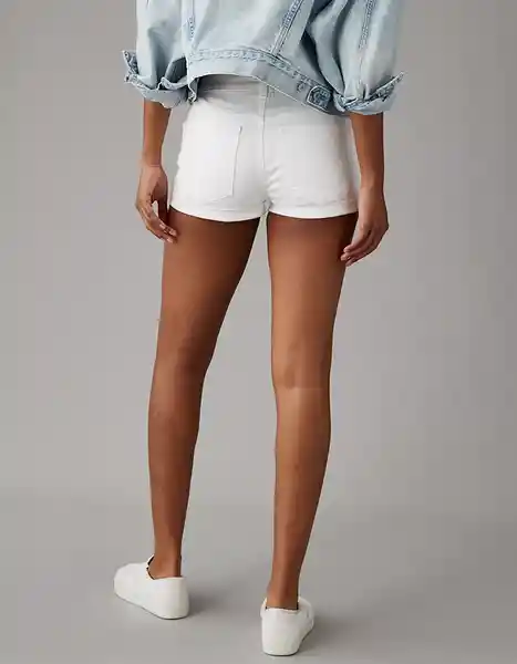 Short Mujer Blanco Talla 0 American Eagle 13337742