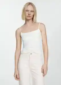 Jean Catherin Offwhite Talla 32 Mujer Mango