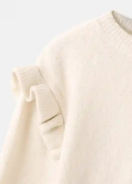 Jersey Joy Beige Talla 14 Niñas Mango