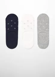 Calcetines Pinkdot Navy Talla 42 Hombre Mango