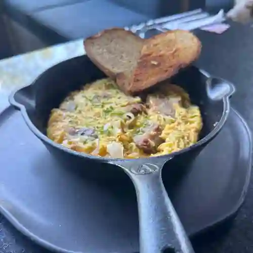 Tortilla Española con Papa Nativa