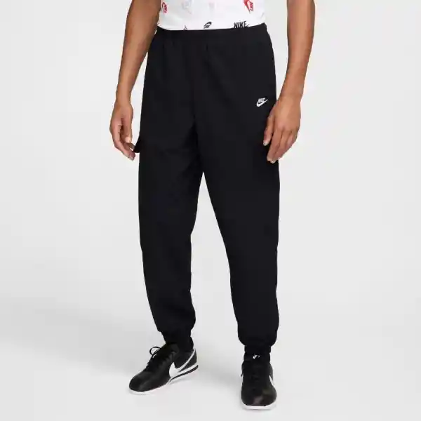 Nike Pantalón M Club Wvn Cargo Lifestyle Hombre Negro Talla XL