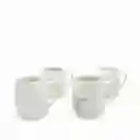 Set Mug Mármol Cuarcita 500 mL Ambiente Gourmet