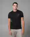 Camiseta Hombre Negro Talla L 102G005 Rifle
