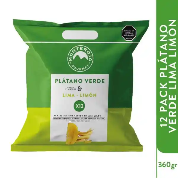 Monterojo Plátano Verde Lima Limon