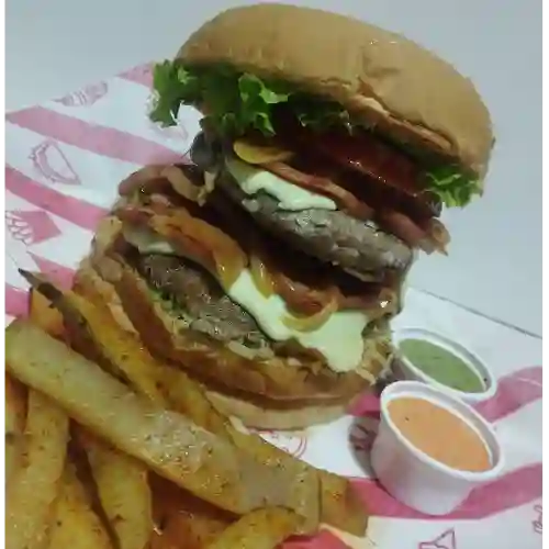 Hamburguesa Doble Piso