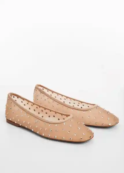 Zapatos Space1 Nude Talla 37 Mujer Mango