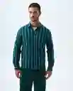 Camisa Hombre Verde Talla S 819f502 Americanino