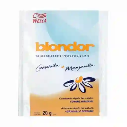 Blondor Polvo Decolorante Manzanilla