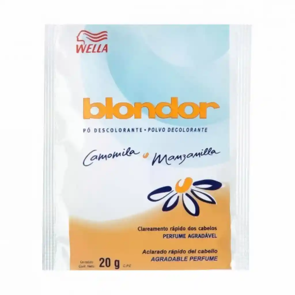 Blondor Polvo Decolorante Manzanilla