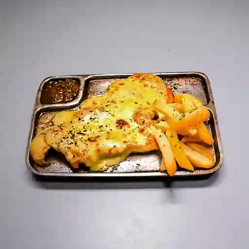 Pechuga a la Plancha Gratinada
