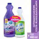 Quitamanchas Límpido Ropa Color 1 lt + Límpido Limón 460 ml