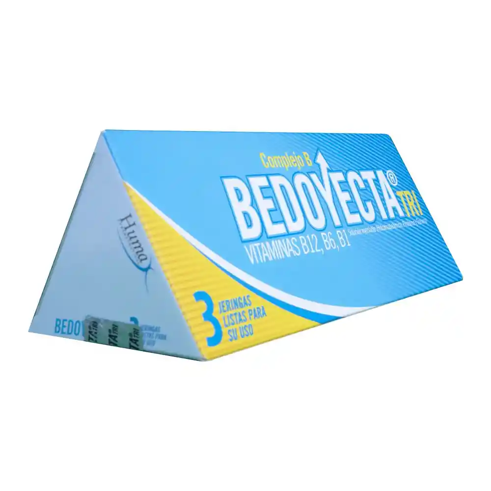 Bedoyecta Tri Solución Inyectable (10.000 mcg/ 50 mg/ 100 mg)